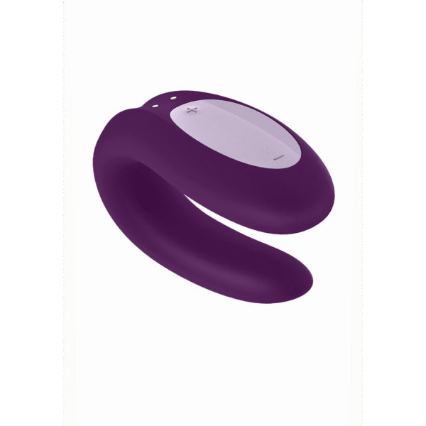 Doble Alegría - Vibrador para Parejas - Violeta