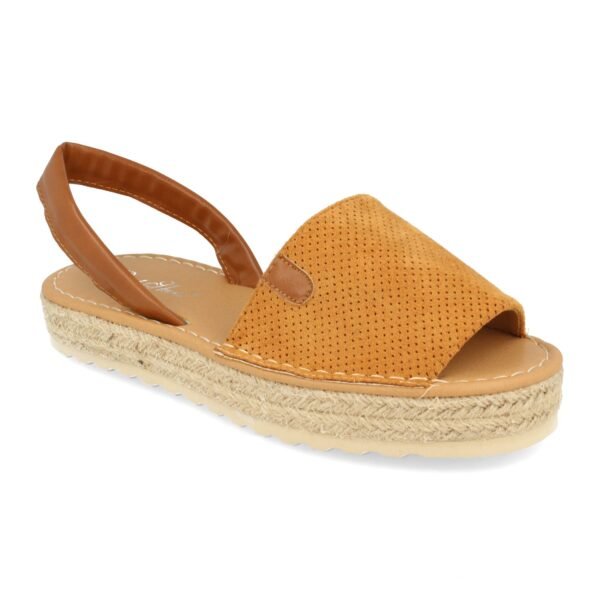 Sandalias Plana con Tira al Tal?n - Imagen 2