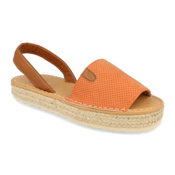 Sandalias Plana con Tira al Tal?n - Imagen 2
