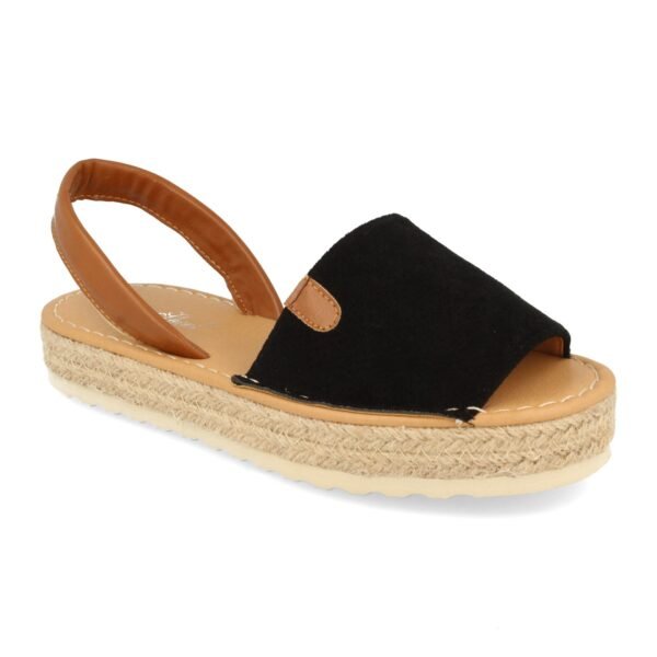 Sandalias Plana con Tira al Tal?n - Imagen 2