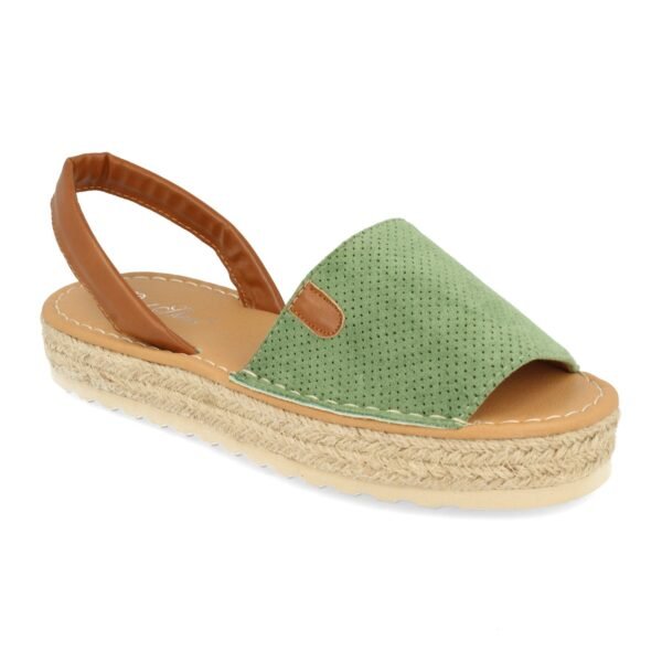 Sandalias Plana con Tira al Tal?n - Imagen 2