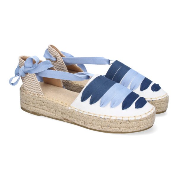 Alpargarta Plana Estilo Valenciana para Mujer, Comodas y Elegantes, Dise?o Moderno