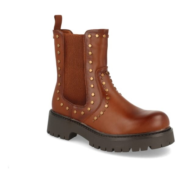 Botin de Tac?n con Tachuelas y Elastico - Imagen 3