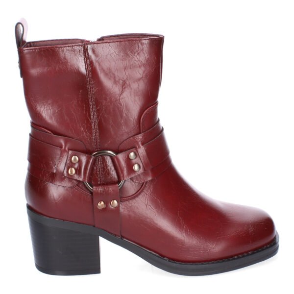 Botines de Tac?n para Mujer, Elegantes Adorno de Hebilla - Imagen 2