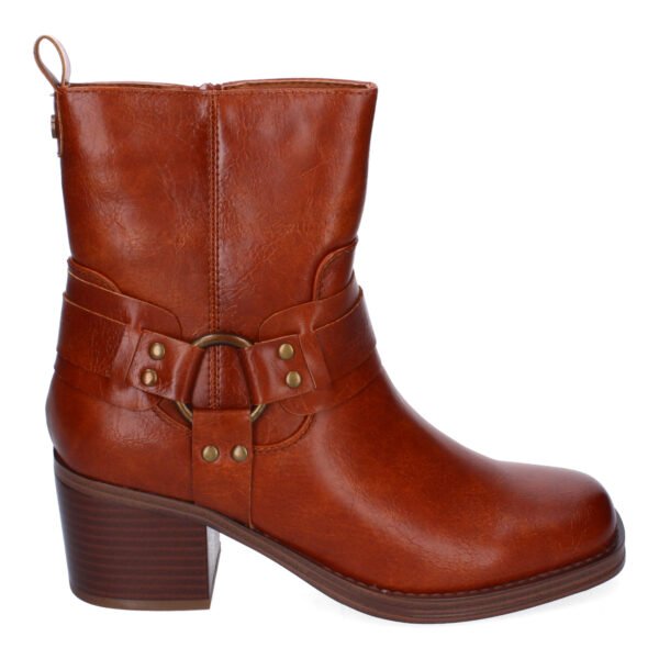 Botines de Tac?n para Mujer, Elegantes Adorno de Hebilla - Imagen 2