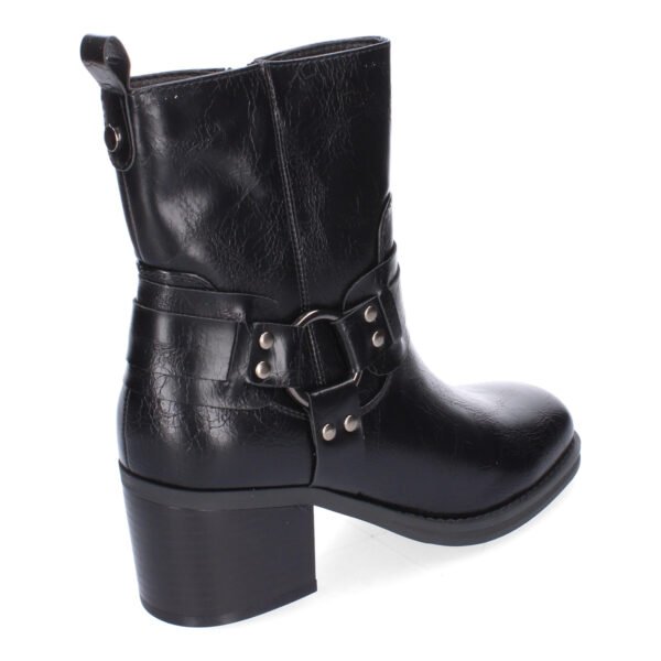 Botines de Tac?n para Mujer, Elegantes Adorno de Hebilla - Imagen 4