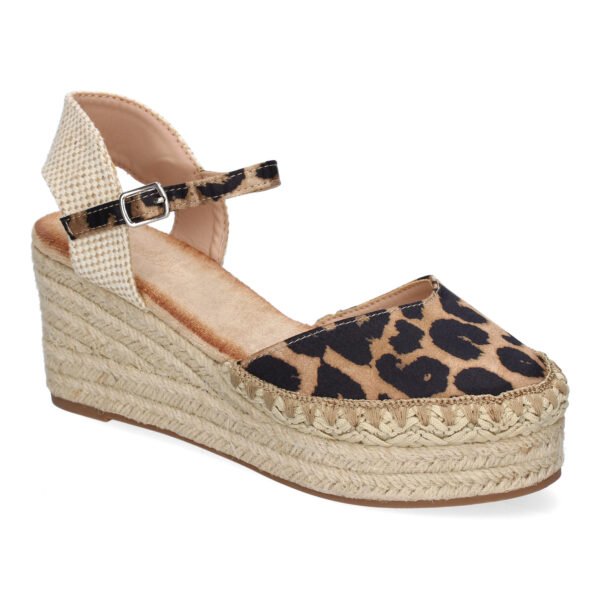 Sandalia de Cu?a de Yute para Mujer, Comodas y Elegantes con Detalles Trenzados - Imagen 3