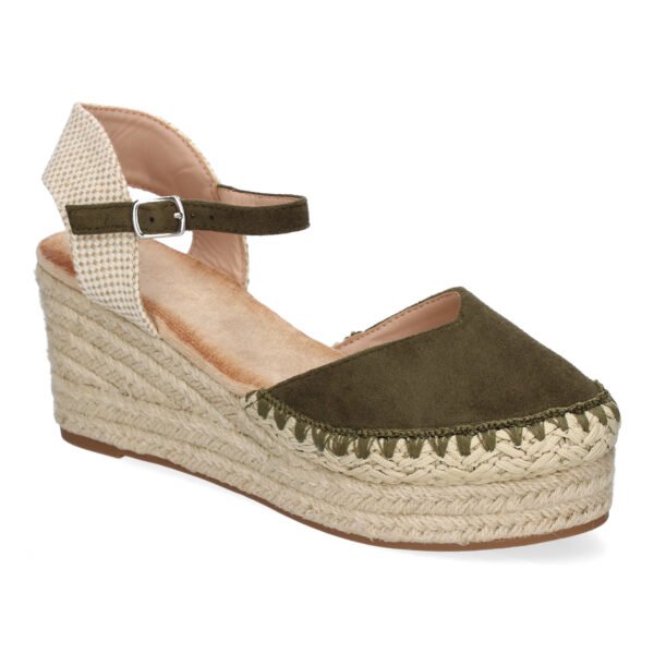 Sandalia de Cu?a de Yute para Mujer, Comodas y Elegantes con Detalles Trenzados - Imagen 3
