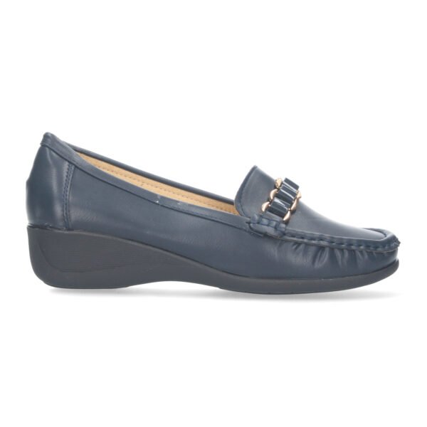 Mocasin de cu?a para mujer - Imagen 2