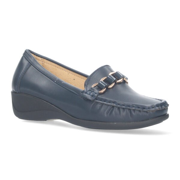 Mocasin de cu?a para mujer - Imagen 3