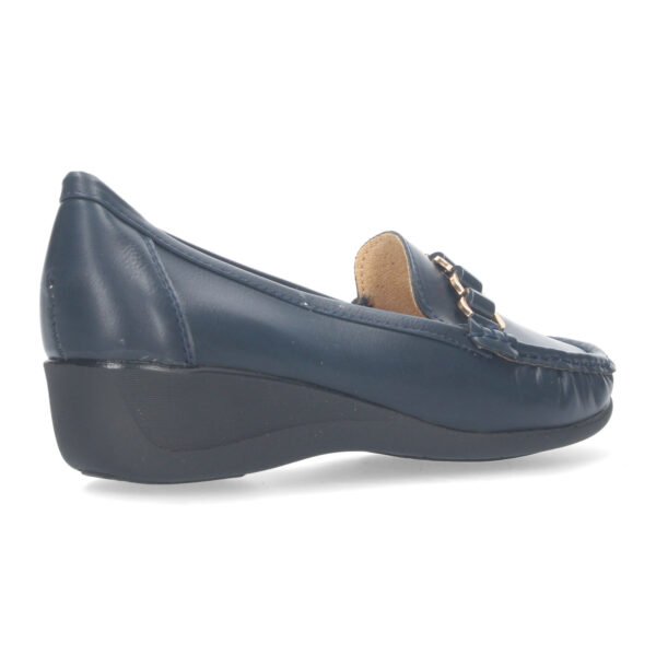 Mocasin de cu?a para mujer - Imagen 4