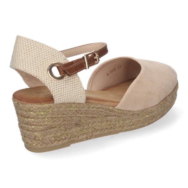Sandalia de Cu?a de Yute para Mujer, C?modas y Elegantes - Imagen 4
