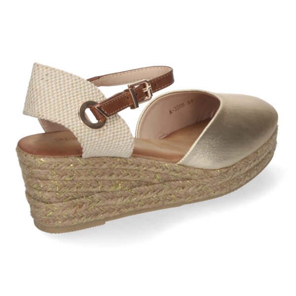 Sandalia de Cu?a de Yute para Mujer, C?modas y Elegantes - Imagen 4