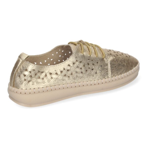 Zapato Casual De Mujer Estilo Oxford, Dise?o Calado - Imagen 4