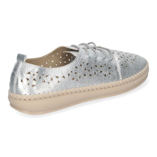 Zapato Casual De Mujer Estilo Oxford, Dise?o Calado - Imagen 4