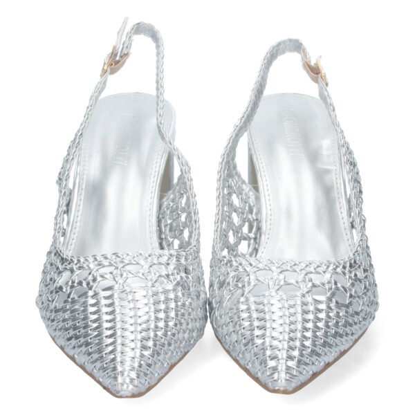 Zapato de Tacon Entrelazado con Hebilla - Imagen 3