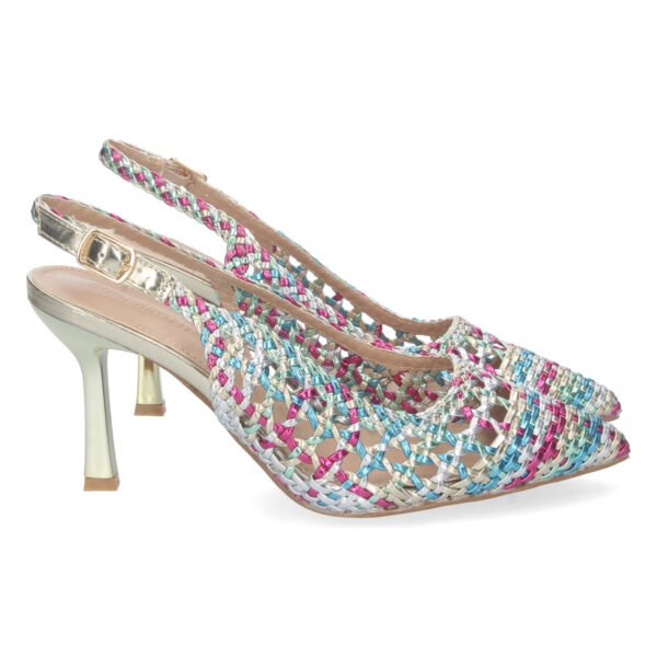 Zapato de Tacon Fino con Hebilla