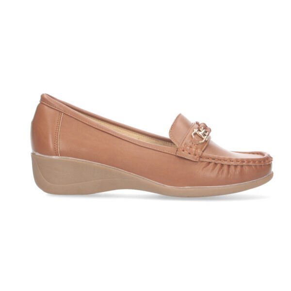 Mocasin de cu?a para mujer - Imagen 2