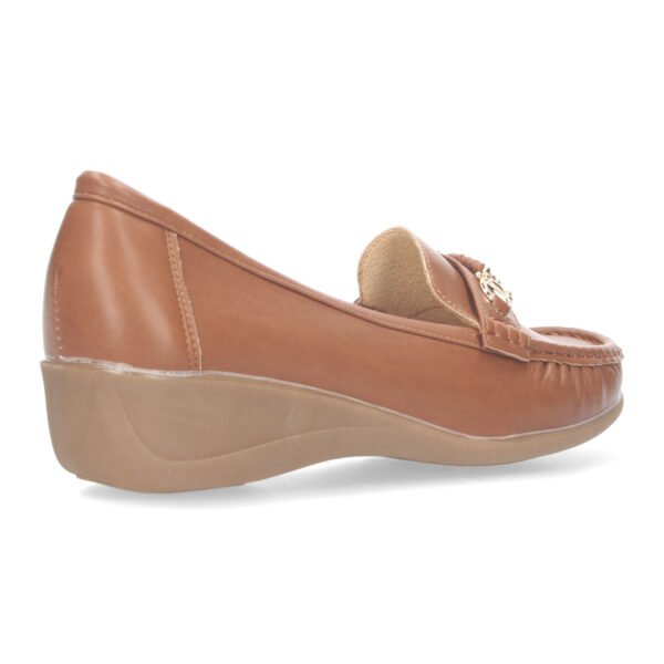 Mocasin de cu?a para mujer - Imagen 4