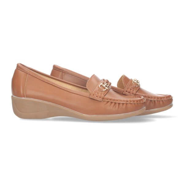 Mocasin de cu?a para mujer - Imagen 5