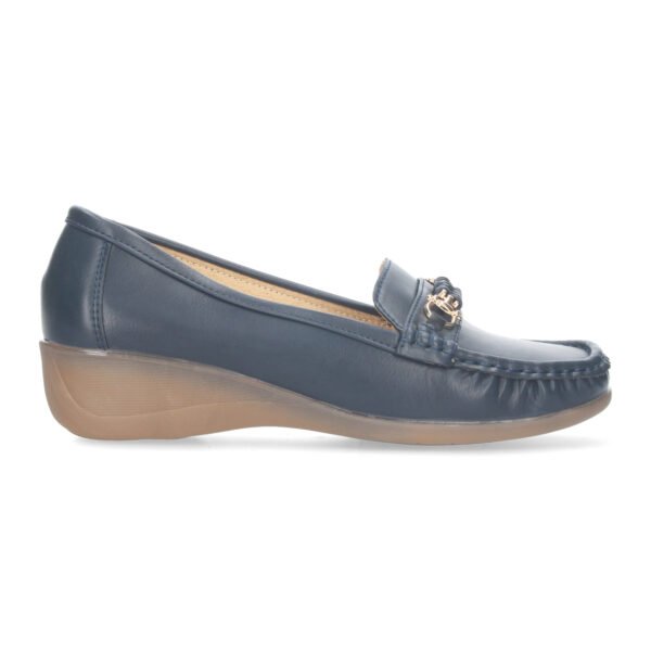 Mocasin de cu?a para mujer - Imagen 2