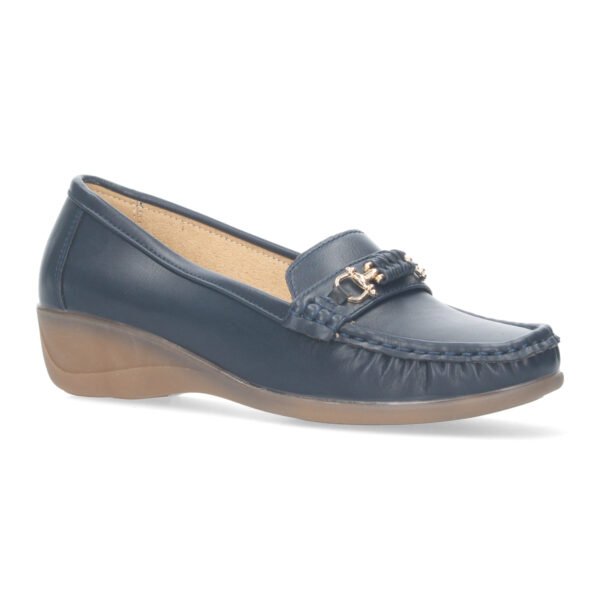Mocasin de cu?a para mujer - Imagen 3