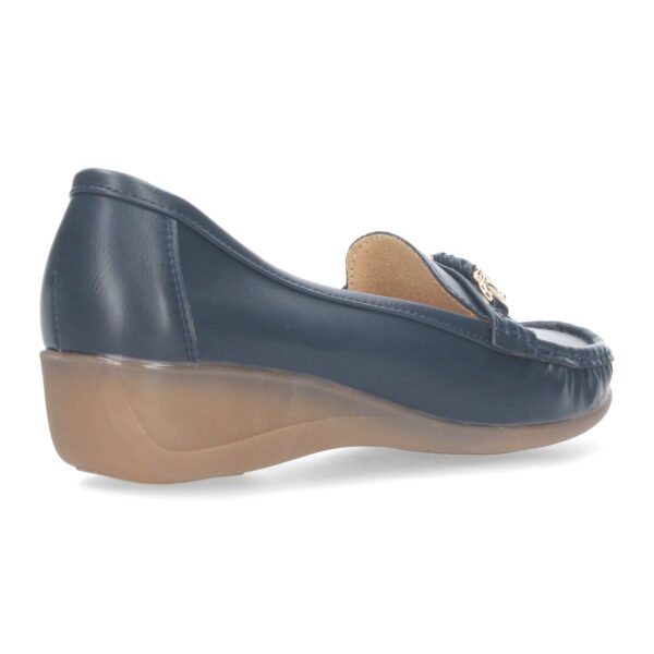 Mocasin de cu?a para mujer - Imagen 4