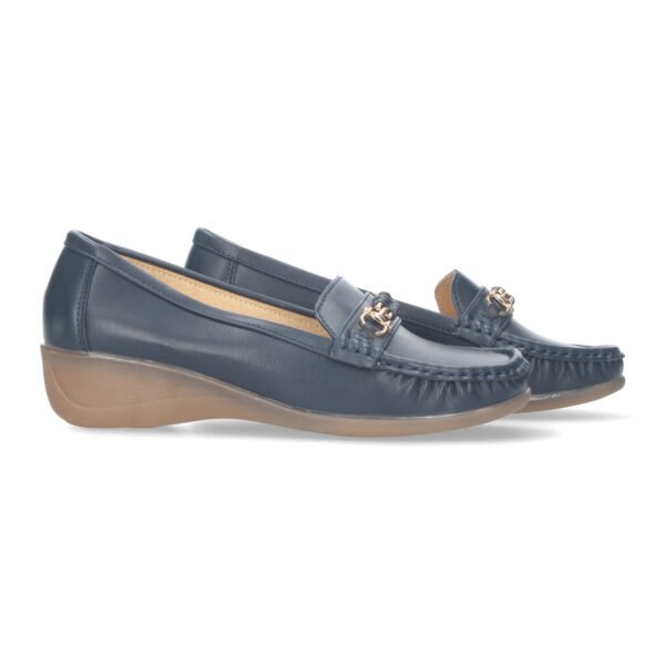 Mocasin de cu?a para mujer - Imagen 5