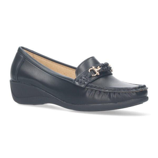 Mocasin de cu?a para mujer - Imagen 3