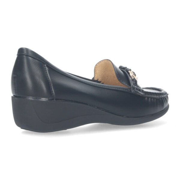 Mocasin de cu?a para mujer - Imagen 4