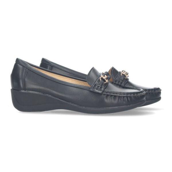 Mocasin de cu?a para mujer - Imagen 5