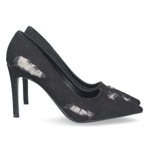 Zapato de Salon con Estampado Roto