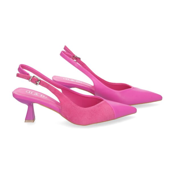 Zapatos de Sa?n para Mujer con Tac?n, Elegantes y C?modos - Imagen 5