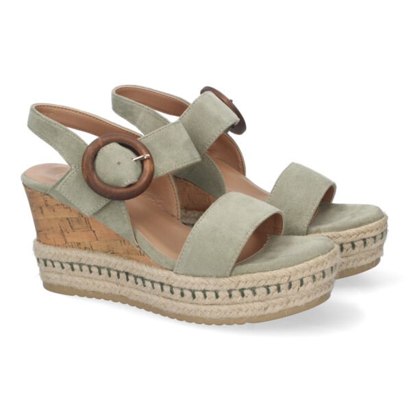 Sandalia de Cu?a de Yute para Mujer, C?modas y Elegantes