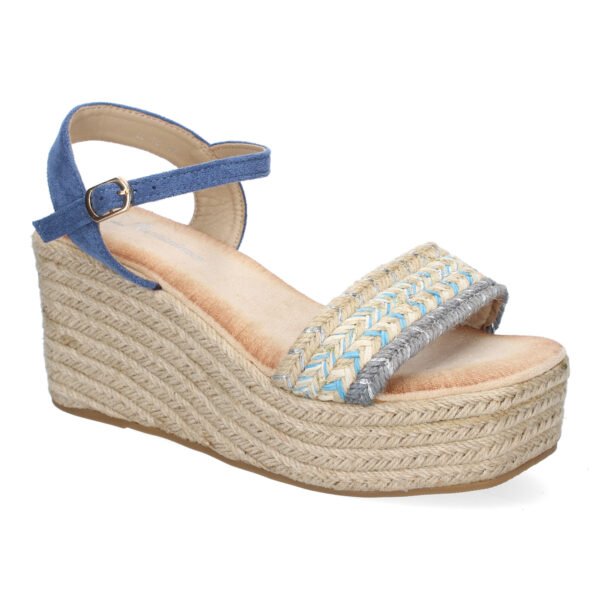Sandalia de Cu?a de Yute para Mujer, Comodas y Elegantes, Dise?o Moderno - Imagen 3