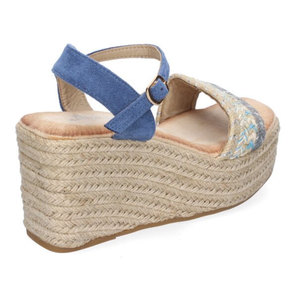 Sandalia de Cu?a de Yute para Mujer, Comodas y Elegantes, Dise?o Moderno - Imagen 4