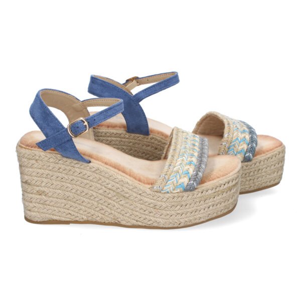 Sandalia de Cu?a de Yute para Mujer, Comodas y Elegantes, Dise?o Moderno - Imagen 5