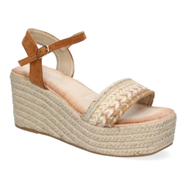 Sandalia de Cu?a de Yute para Mujer, Comodas y Elegantes, Dise?o Moderno - Imagen 3