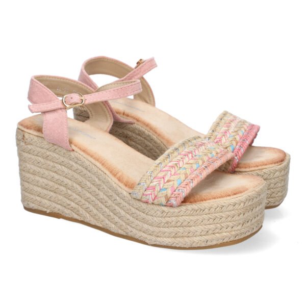 Sandalia de Cu?a de Yute para Mujer, Comodas y Elegantes, Dise?o Moderno