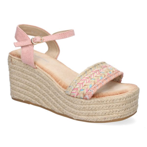 Sandalia de Cu?a de Yute para Mujer, Comodas y Elegantes, Dise?o Moderno - Imagen 3