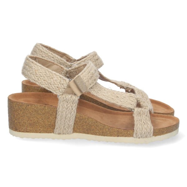 Sandalia Bio de Cu?a con Velcro