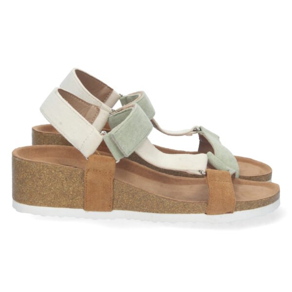 Sandalia Bio de Cu?a con Velcro