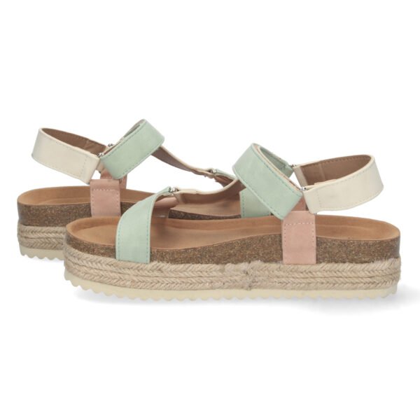 Sandalia Bio de Plataforma con Velcro - Imagen 5