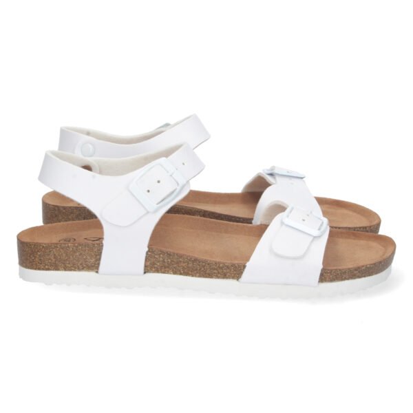 Sandalia Bio Plana con Hebillas