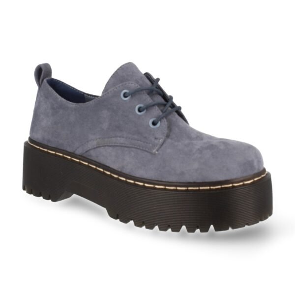 Zapato doble suela con cordoneras - Imagen 2