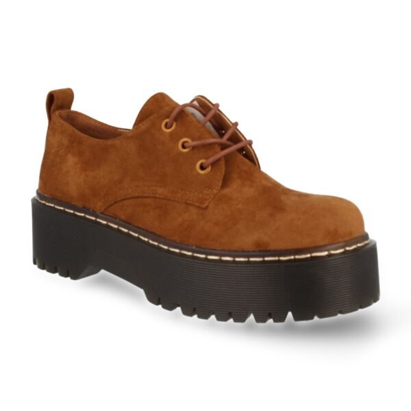 Zapato doble suela con cordoneras - Imagen 2