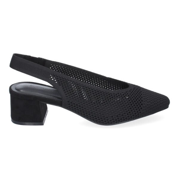 Zapato de tacon para Mujer, Comodo, Estilo Salon, de Punta Fina, Calados - Imagen 2