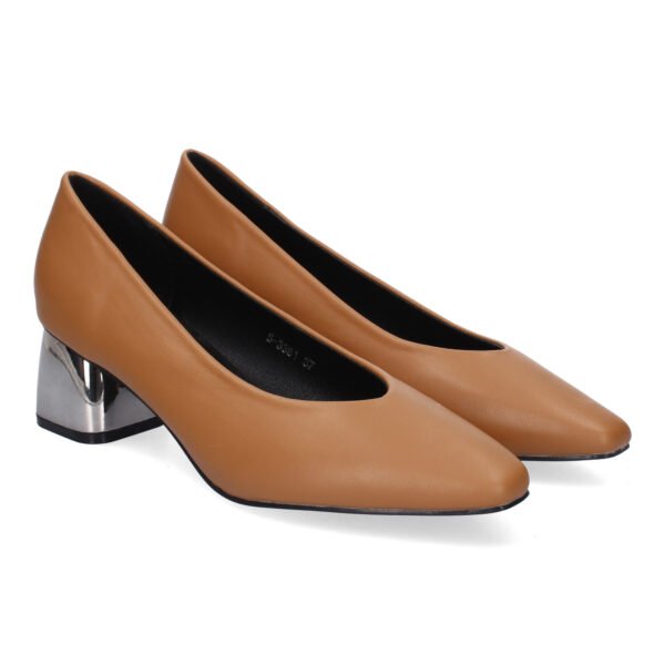 Zapatos de Sal?n Elegantes para Mujer, Tac?n Cuadrado