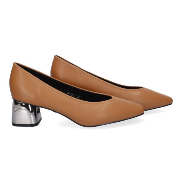 Zapatos de Sal?n Elegantes para Mujer, Tac?n Cuadrado - Imagen 5