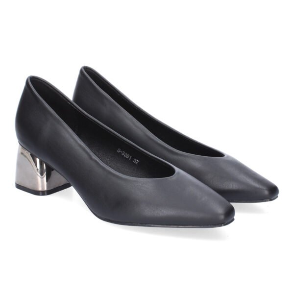 Zapatos de Sal?n Elegantes para Mujer, Tac?n Cuadrado